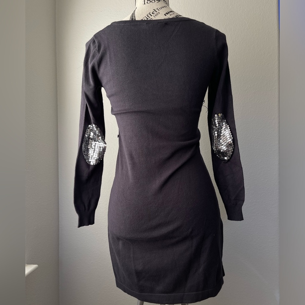 ALLISON BRITTNEY 2000’s Mini Dress—SPARKLY ELBOW DETAIL